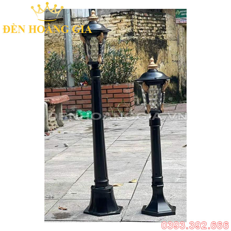 Đèn led trụ sân vườn cổ điển DHG-NSVCD19