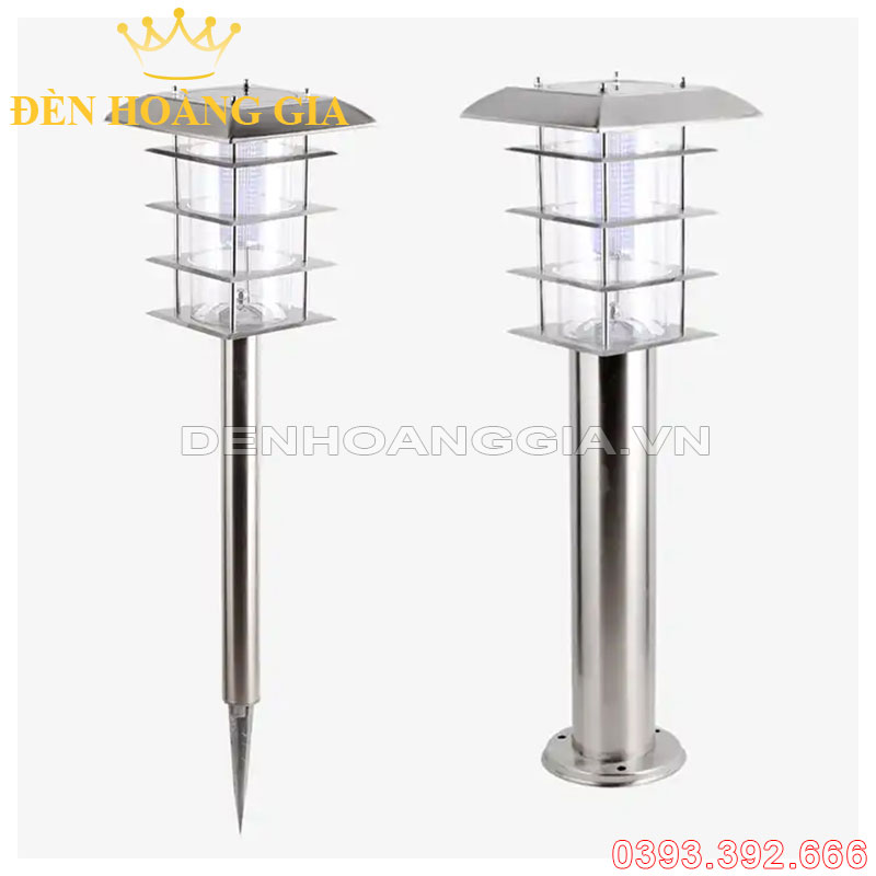 Đèn led trụ sân vườn năng lượng mặt trời Rolux-TSVNL12