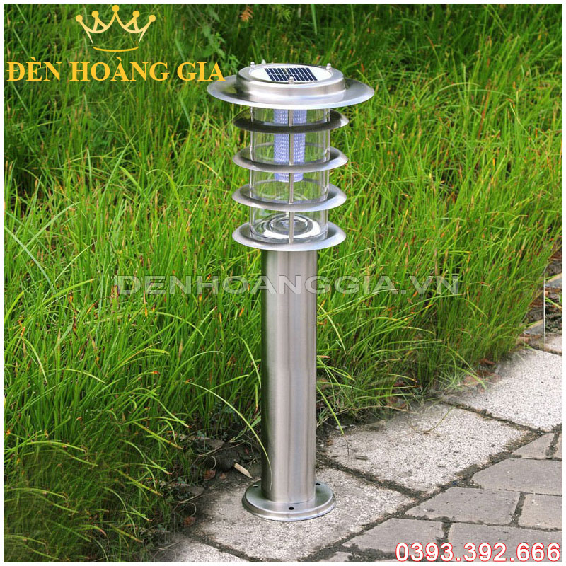 Đèn led trụ sân vườn năng lượng mặt trời Rolux-TSVNL18