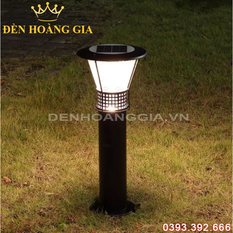 Đèn led trụ sân vườn năng lượng mặt trời Rolux-TSVNL21