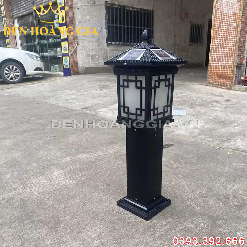 Đèn led trụ sân vườn năng lương mặt trời Rolux-TSVNL27