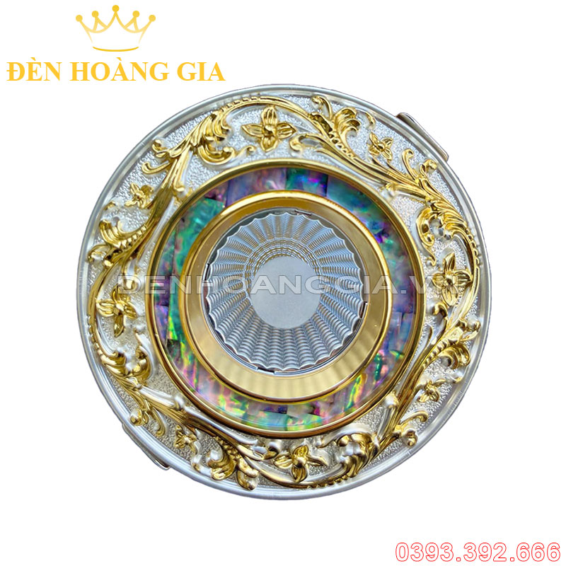 Đèn led âm trần đồng cổ điển 12w Rolux-ATCDD14