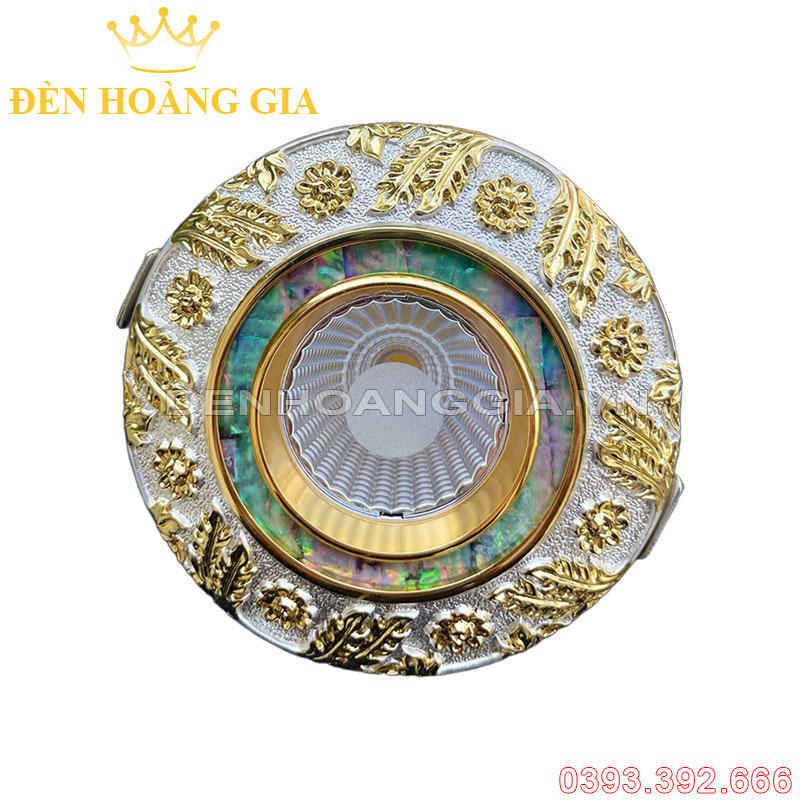 Đèn led âm trần đồng cổ điển 12w Rolux-ATCDD26