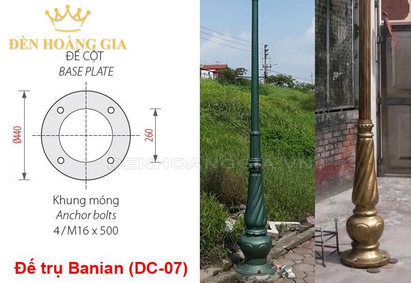 Đế trụ Banian (DC-07)