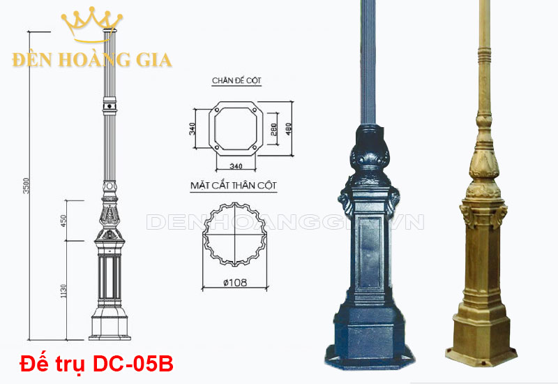Đế trụ DC-05B