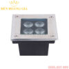 Đèn led âm đất 4w vuông