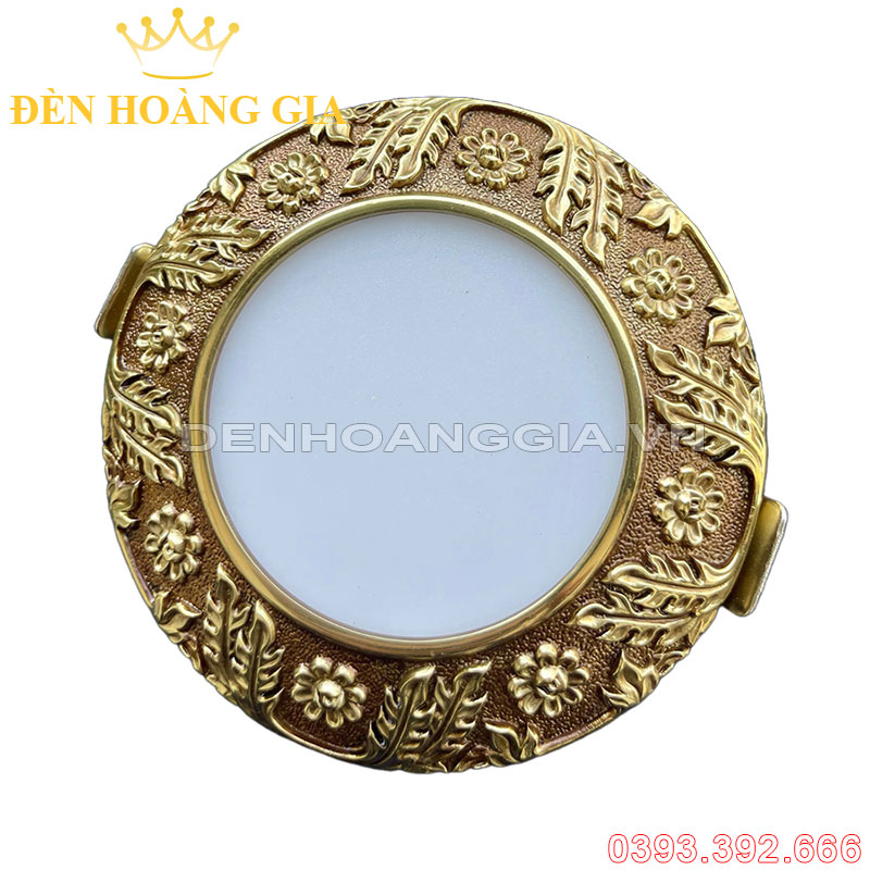 Đèn led âm trần đồng cổ điển 12w Rolux-ATCDD24