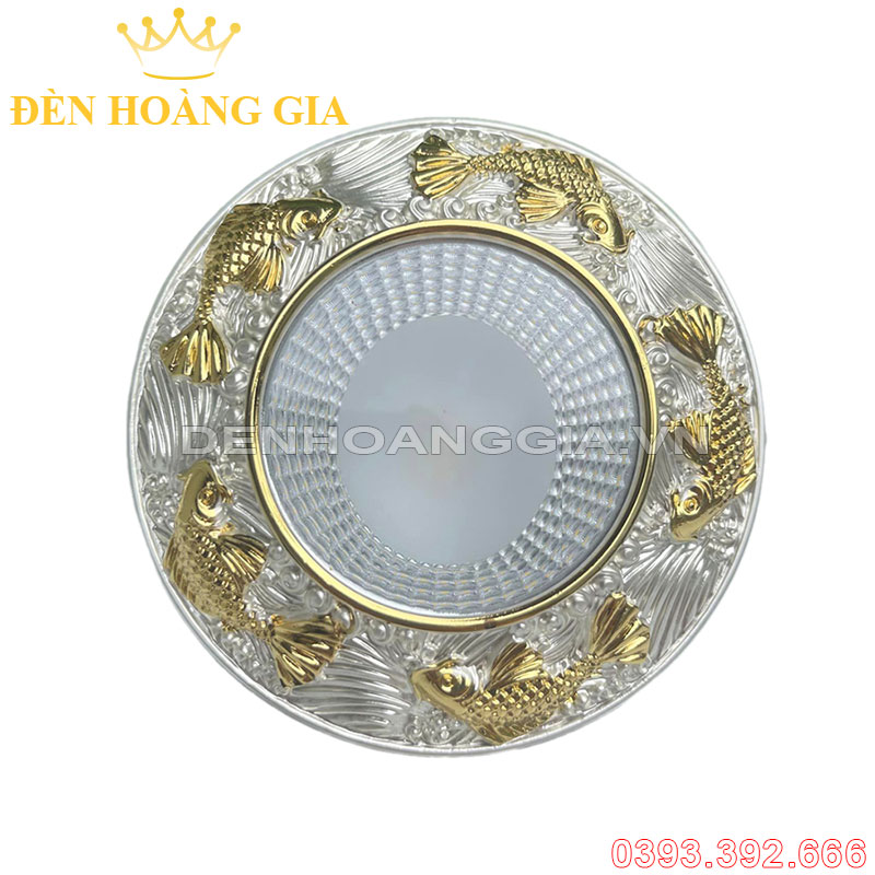 Đèn led âm trần đồng cổ điển 12w Rolux-ATCDD32