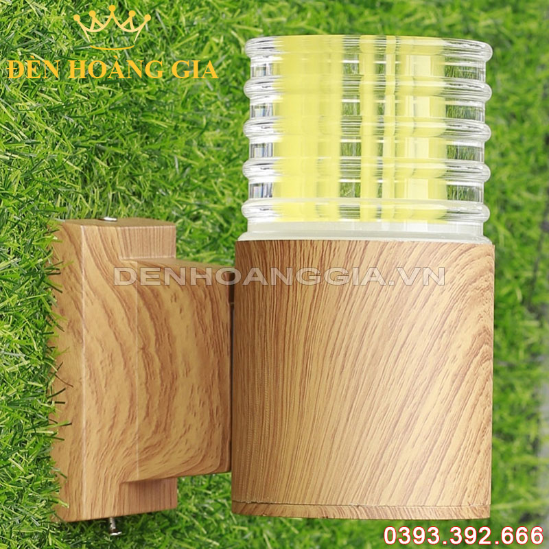 Đèn led gắn tường pha lê trụ tròn 1 đầu Rolux-DTPLT1D05