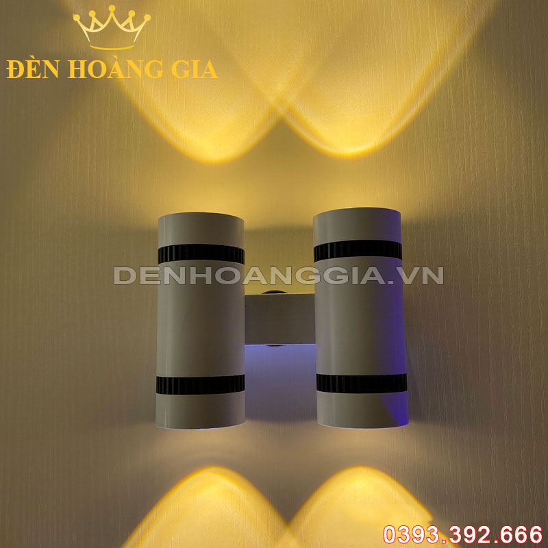 Đèn tường led hiện đại đôi 2 đầu Rolux-DTHD36