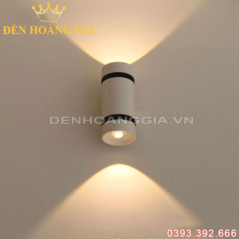 Đèn tường led hiện đại đơn 2 đầu Rolux-DTHD35