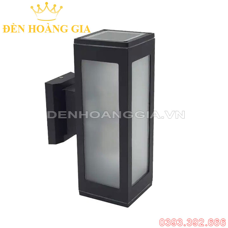 Đèn tường led kính mica mờ 2 đầu Rolux-DTKMC2D09