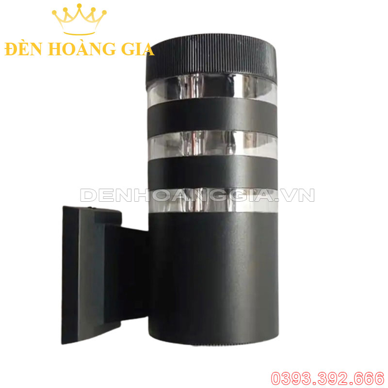 Đèn tường led kính trong 1 đầu Rolux-DTKT1D04