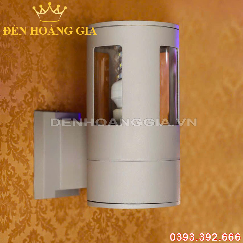 Đèn tường led kính trong 1 đầu Rolux-DTKT1D11