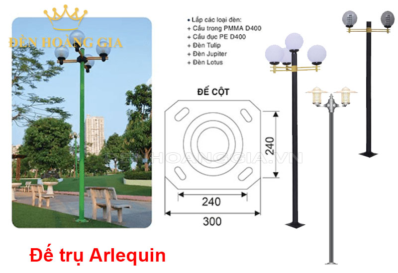 Đế trụ Arlequin