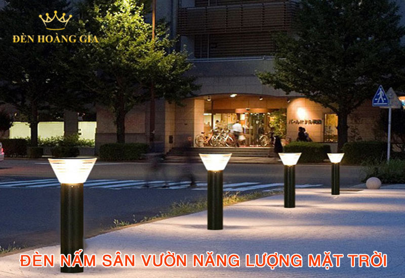 Đèn nấm sân vườn năng lượng mặt trời