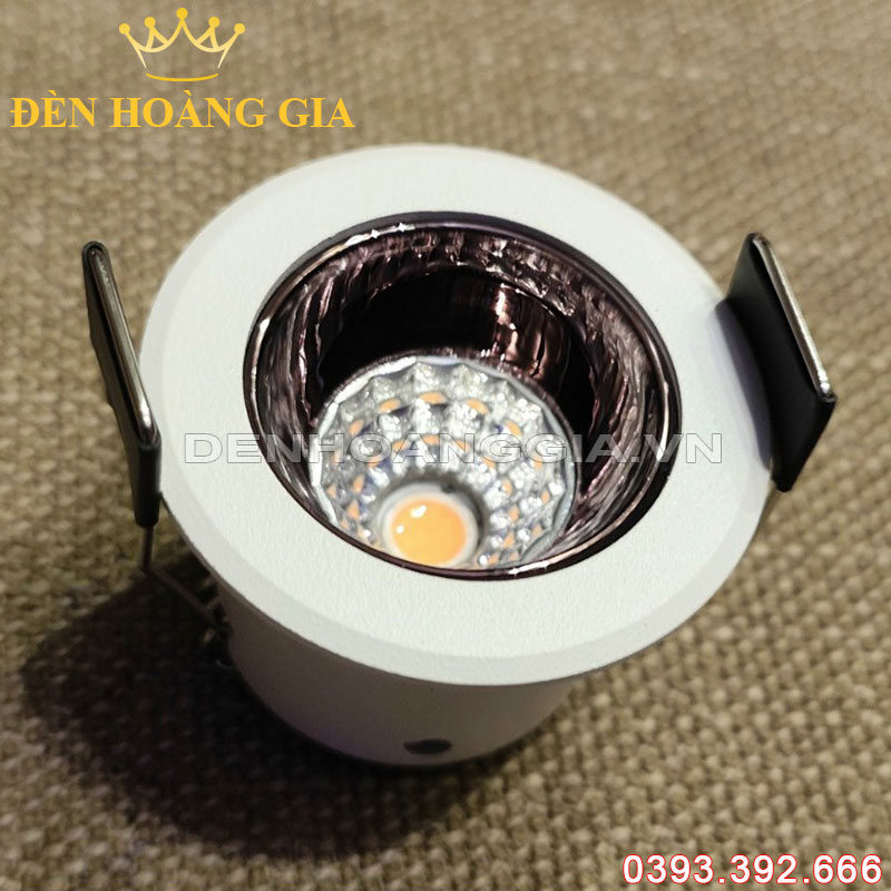 Đèn led downlight âm trần tròn Mini cao cấp