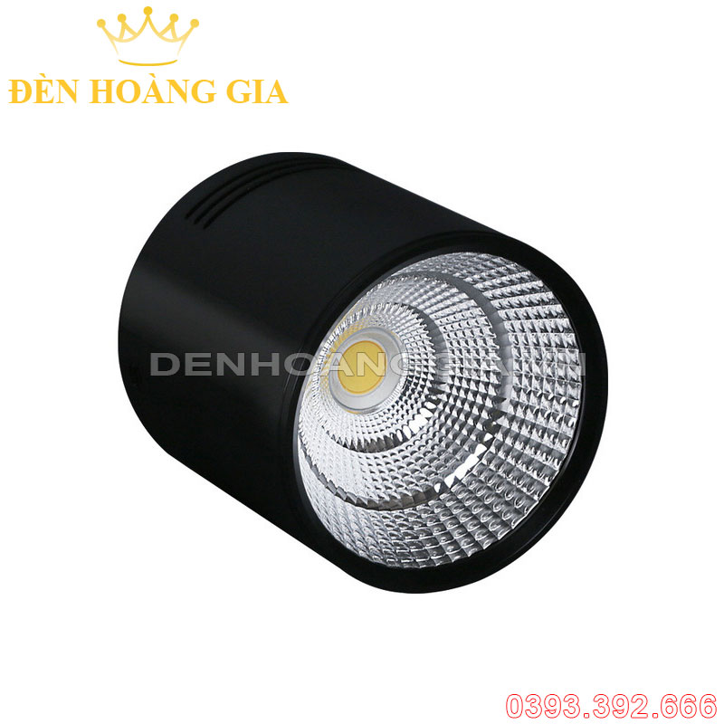 Đèn led ống bơ vỏ đen