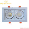 Đèn led Spotlight âm trần mặt lõm Promax đôi mặt trắng