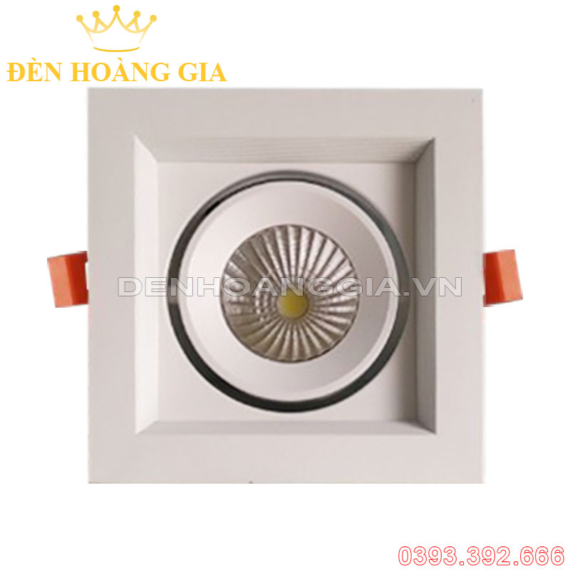 Đèn led Spotlight âm trần mặt lõm Promax vuông mặt trắng