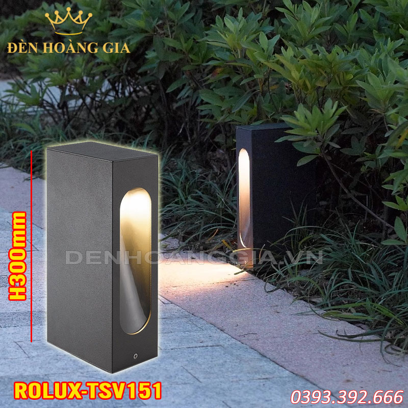 Đèn led trụ sân vườn Rolux-TSV151