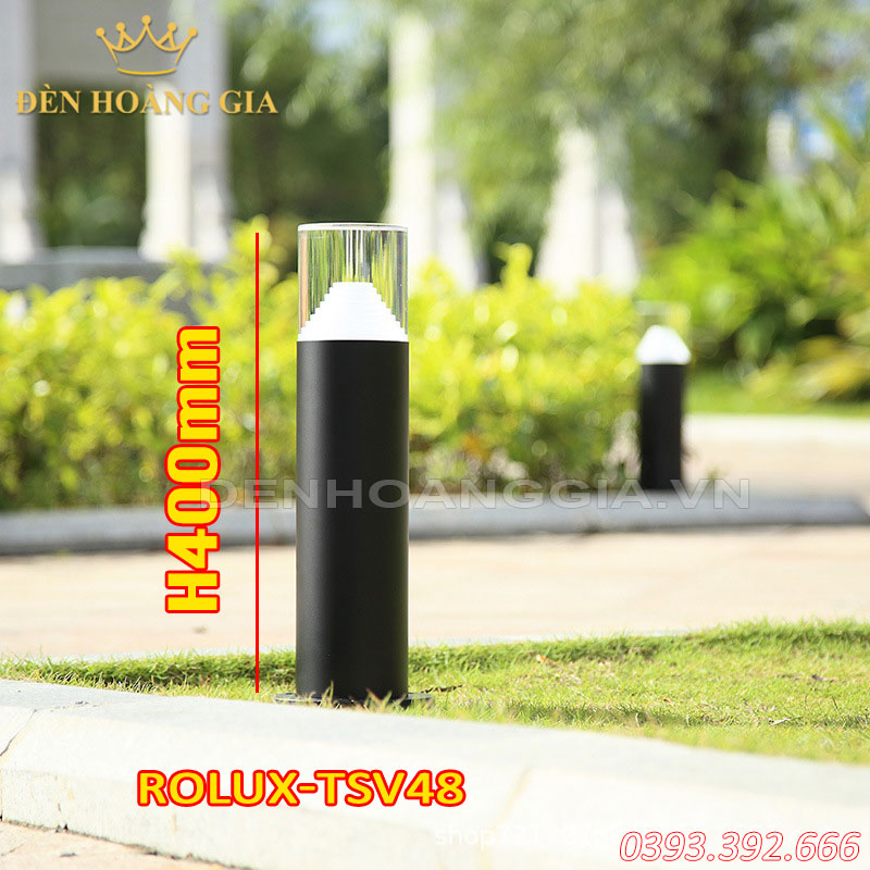 Đèn led trụ sân vườn Rolux-TSV48 - 400mm