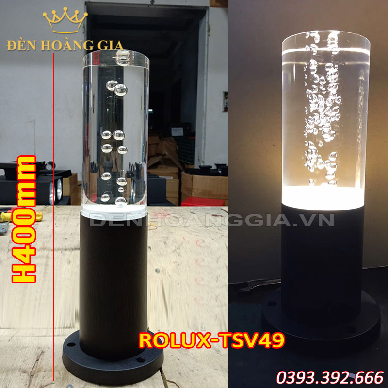 Đèn led trụ sân vườn Rolux-TSV49 - 400mm