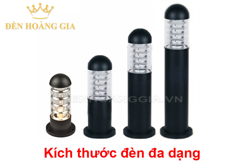Kích thước đèn đa dạng
