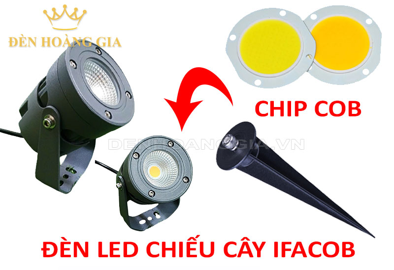 Đèn led chiếu cây IFACOB