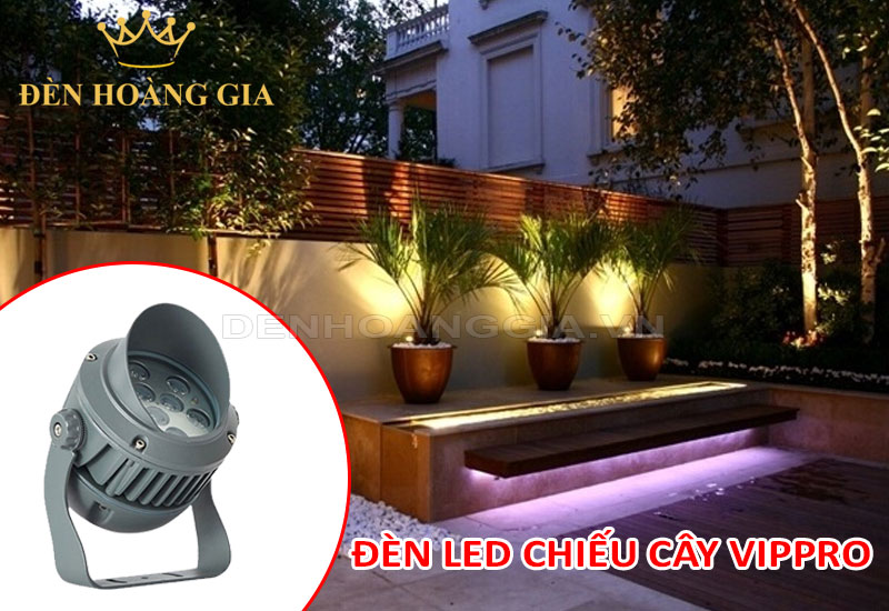 Đèn led chiếu cây Vippro