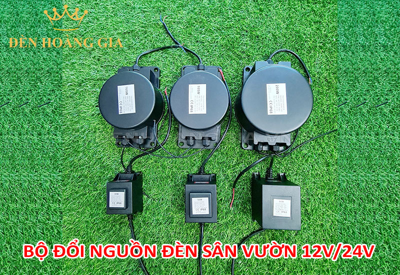 Bộ đổi nguồn đèn sân vườn 12V/24V
