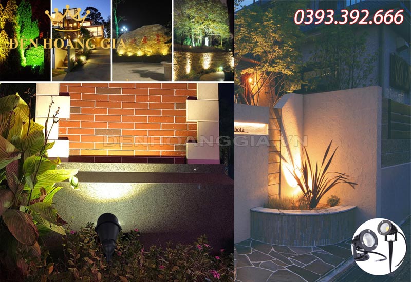 Đèn trang trí hắt tường