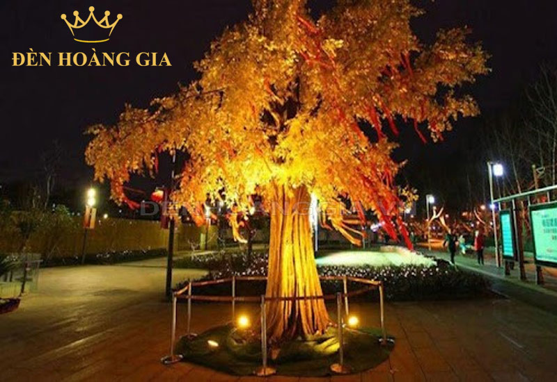 Chiếu sáng gốc cây với đèn led chiếu cây SMD