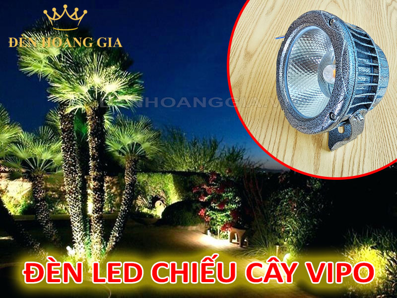 Đèn led chiếu cây VIPO công suất lớn 50W chiếu rọi hiệu quả
