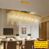 Đèn led mâm pha lê trang trí Rolux-MPLMV9195
