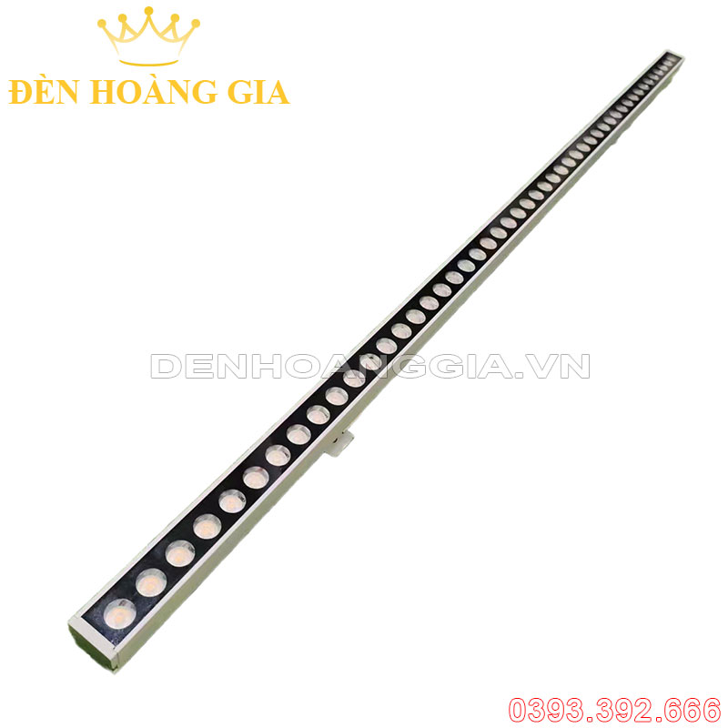 Đèn led thanh chiếu hắt ngoài trời siêu mỏng 1m 24w