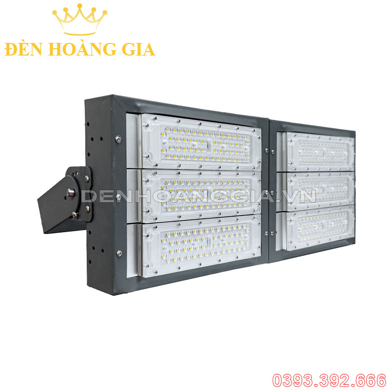 Đèn pha led Module SMD VM30 300w ngang (hộp khung kín)