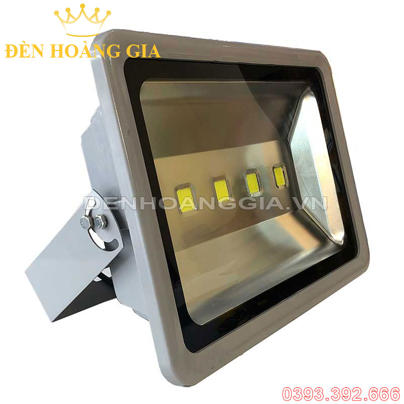 Đèn pha led vỏ xám V7 200w