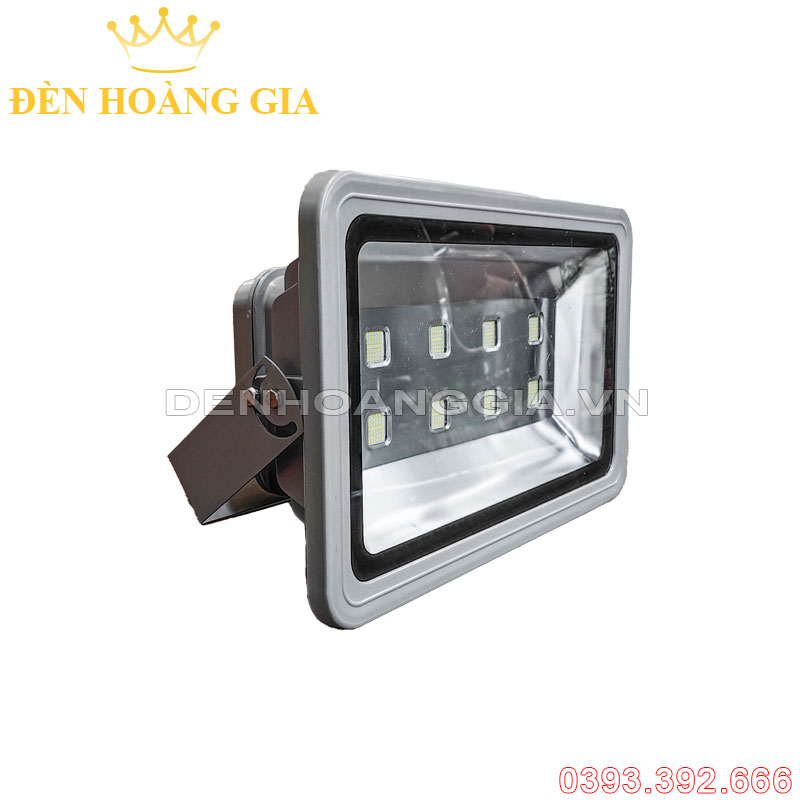 Đèn pha led vỏ xám V7 400w