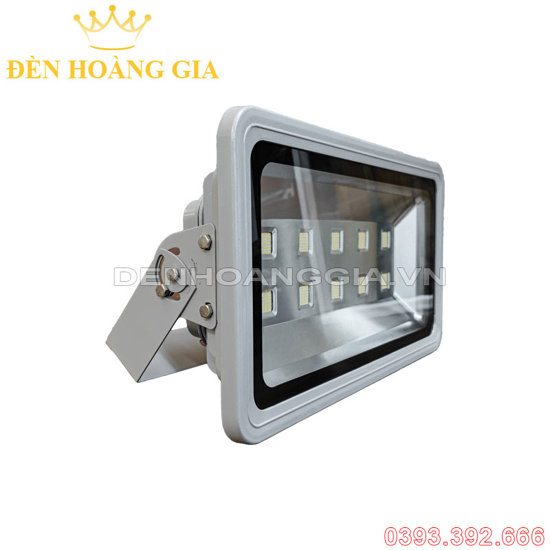 Đèn pha led vỏ xám V7 500w