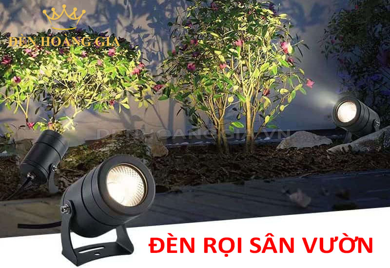 Đèn rọi sân vườn