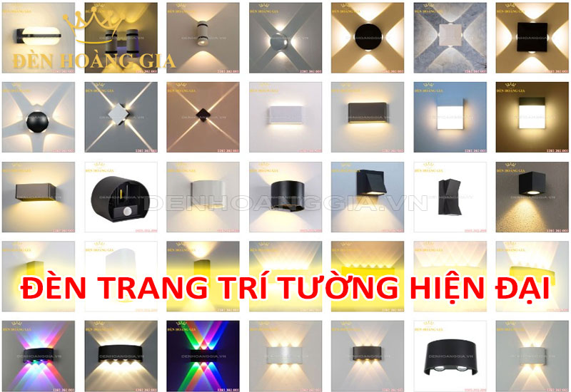 Đèn trang trí tường hiện đại