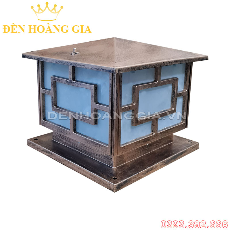 Đèn trụ cổng cổ điển ROLUX-TCCD08 (Nhôm)