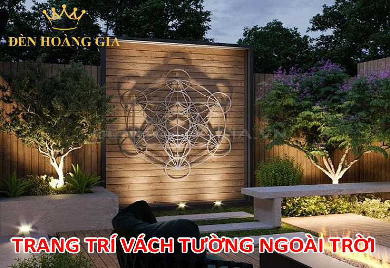Trang trí vách tường ngoài trời để kiến tạo không gian đầy ấn tượng và thú vị