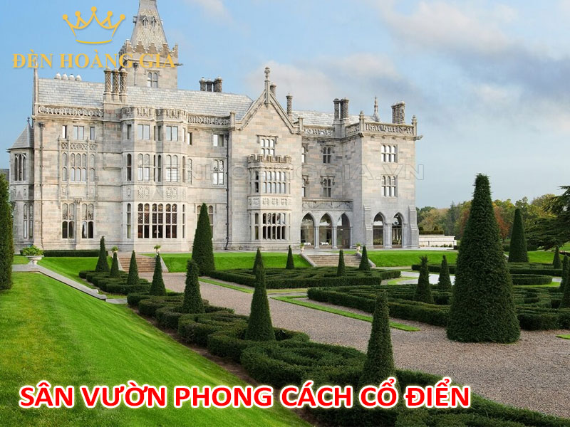 Phong cách kiến trúc sân vườn cổ điển