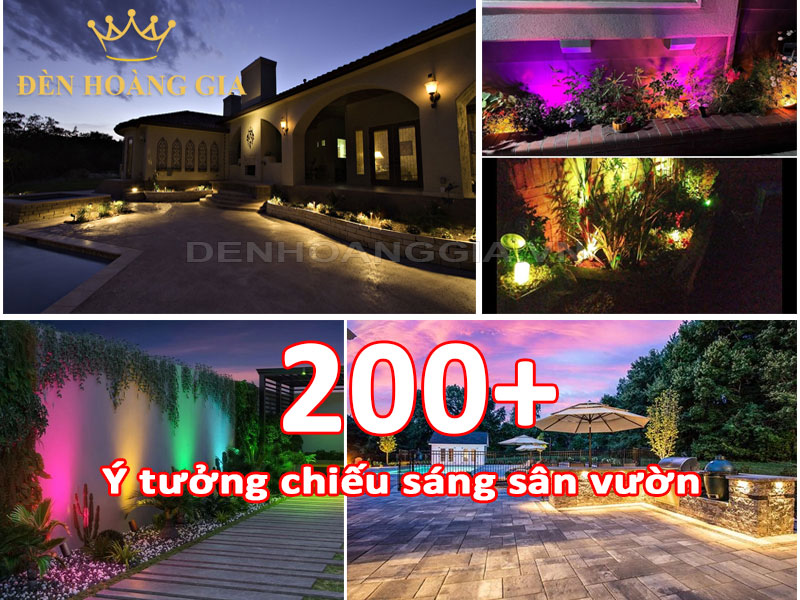 200+ ý tưởng chiếu sáng sân vườn nổi bật