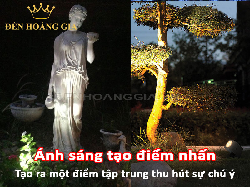Ánh sáng tạo điểm nhấn