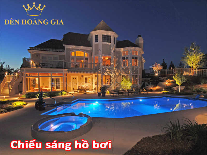 Chiếu sáng hồ bơi