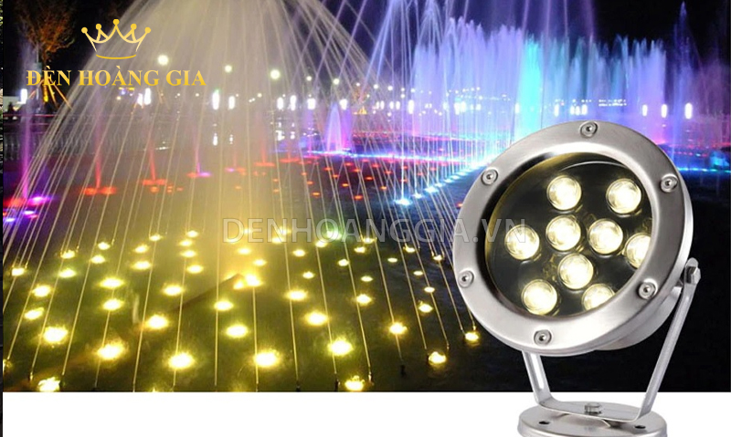 đèn cảnh quan dưới nước 2