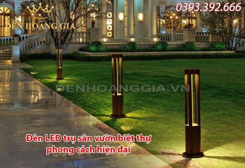 den-tru-san-vuon-biet-thu-phong-cach-hien-dai